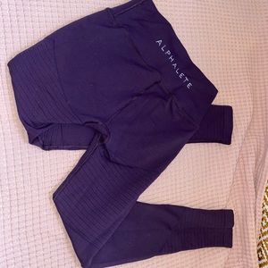 Alphalete Revival Purple Womens Workout Active Leggings